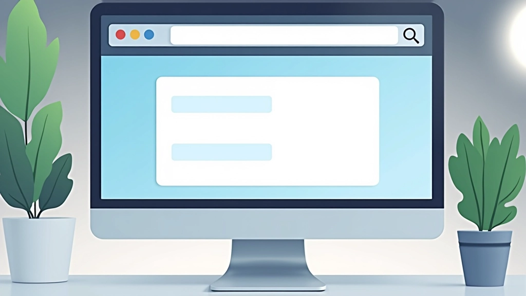 Interface de site web moderne montrant une barre de navigation horizontale avec menu actif mis en évidence